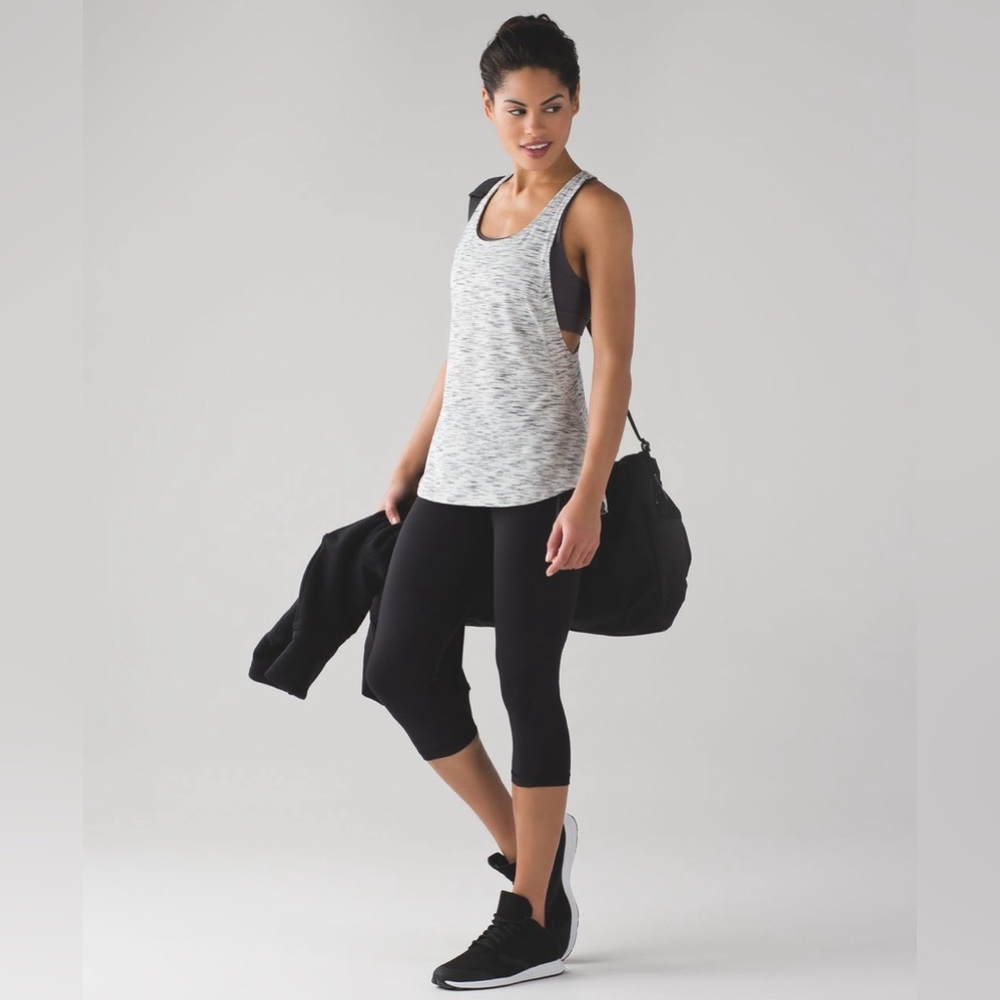 Lululemon Run: Track Attack Crop Leggings